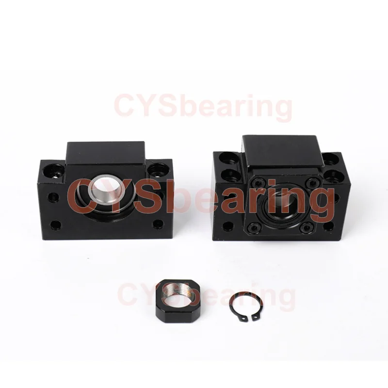 Фиксированная концевая опора BK20 1 комплект + бесплатная BF20 для шарикового винта