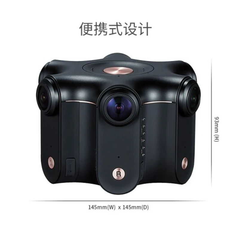 Qoocam кандао обсидиан R / S 3D/VR панорамная камера VR live 360 анти-встряхивание 720