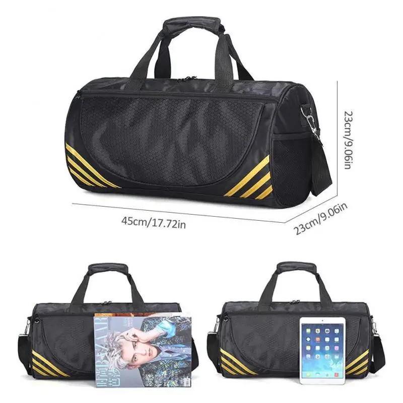 

Practical Gym Sportsfitness Kit Bag Vintage Holdall Backpack Duffle Fitness Training Portable Yoga Bag Travel Rucksack