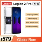 Смартфон Lenovo Legion 2 Pro 5G, процессор Snapdragon 888, аккумулятор 5500 мАч, Android 11, экран AMOLED 144 Гц, экран Legion 2pro мобильный телефон