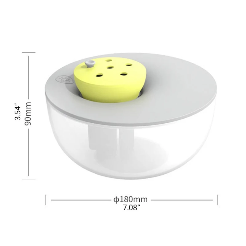 Lotus Root Shape 1.2L портативный Настольный увлажнитель воздуха USB Mist Maker арома-диффузор