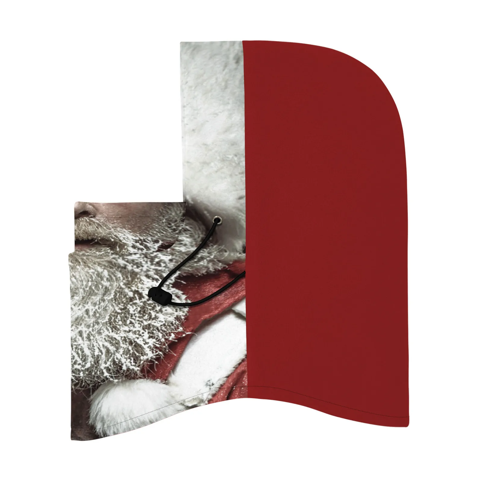 

Christmas Cartoon Snowman Santa Printing Hooded Mask Adults Winter Warmer Outdoor Protection Windproof Sports Face Mask