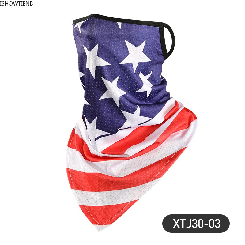 

Magic Headscarf Sunscreen Ice Silk Motorcycle Riding Mask Anti Ultraviolet Cold Sensitive Quick Drying Head Cover Printed Scarf