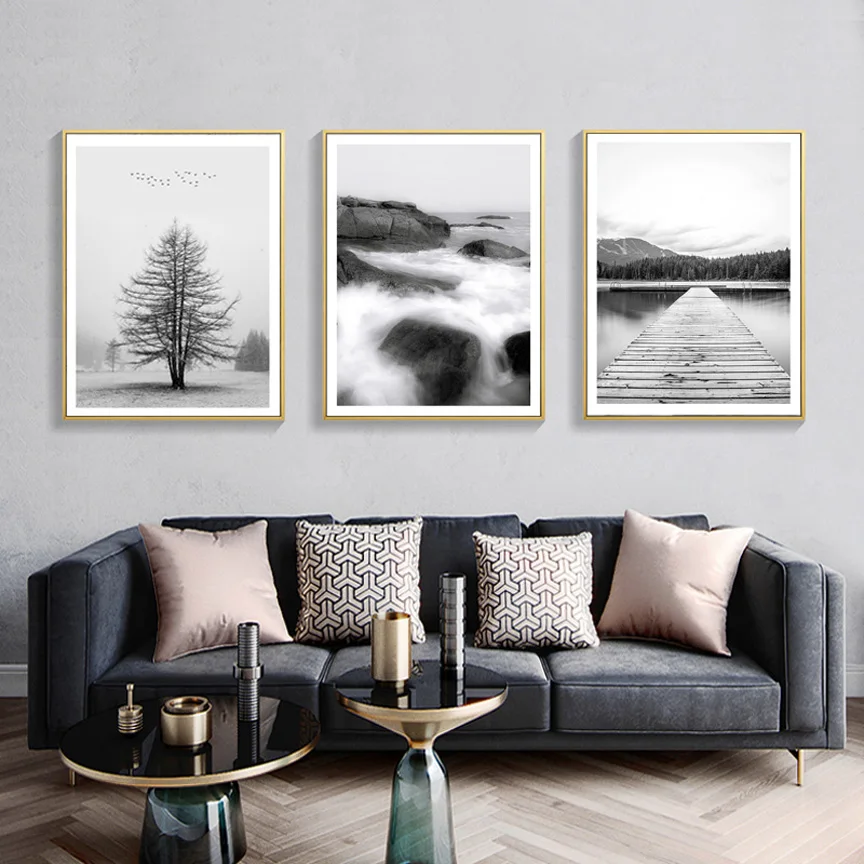 L068 постер из редкой шелковой ткани фильма Мертвецы | Дом и сад