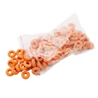 Кольцо с разбитым хвостом для кастрации, эластичные резиновые кольца для сухожилий, животных, домашних животных, принадлежности для резки овец, 50 шт.