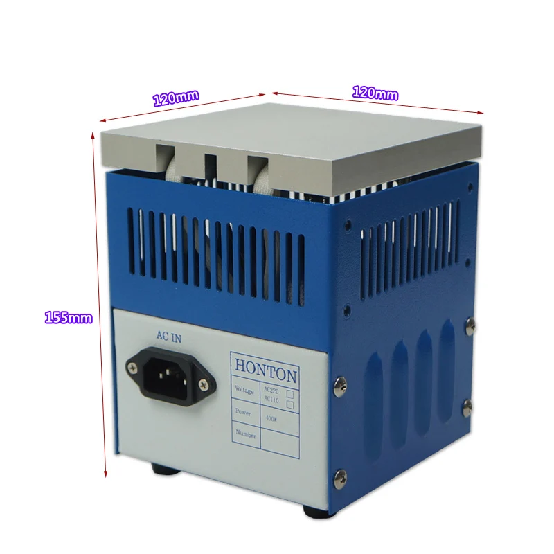Honton HT-1212 HT-2020 800 Вт пред-нагреватель нагревательная пластина станция для BGA reballing hot