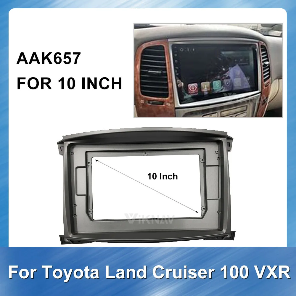 Радиоприемник 2 din для TOYOTA LAND CRUISER 100 VXR 2003-2008 10 дюймов | Автомобили и мотоциклы
