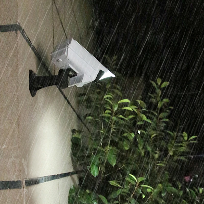 

LED Wireless Dummy Camera Solar Lights Creative Motion Sensor Security Lamps IP65 Waterproof Courtyard Garden Decorative Lantern