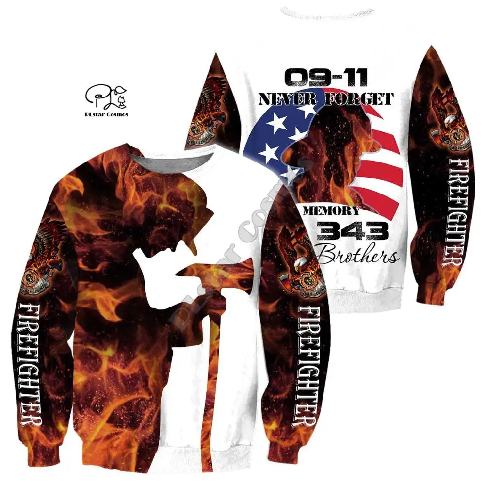 

PLstar Cosmos FireFighter Firemen Fire Hero Harajuku Streetwear Tracksuit 3DPrint Funny Hoodie/Sweatshirt/Jacket/Mens Womens-a6