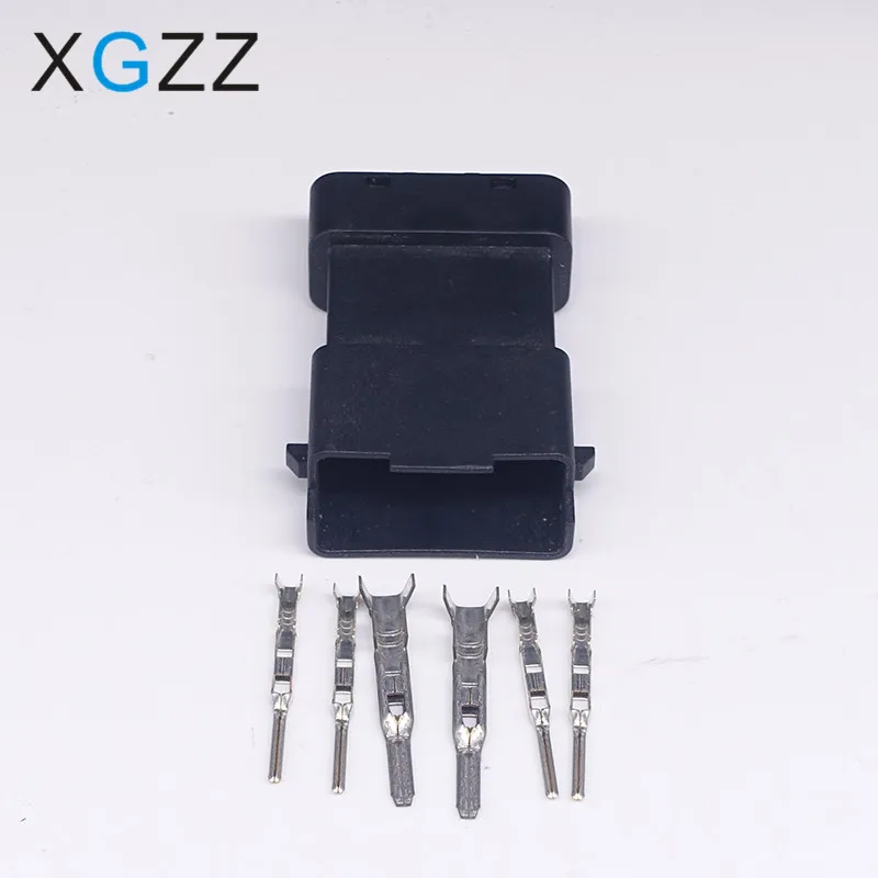 5 партиями по 6 комплектов Pin бензин для авто вилка насоса фар лампа кабельный