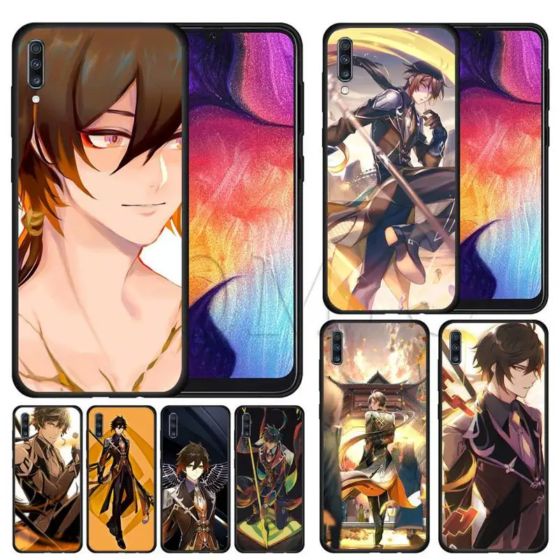 

Zhongli Genshin Impact Phone Case For Redmi Note 4 5 5A 6 7 8 8T 9 10 4G Pro Luxury Soft Silicone Cover Fundas Coque