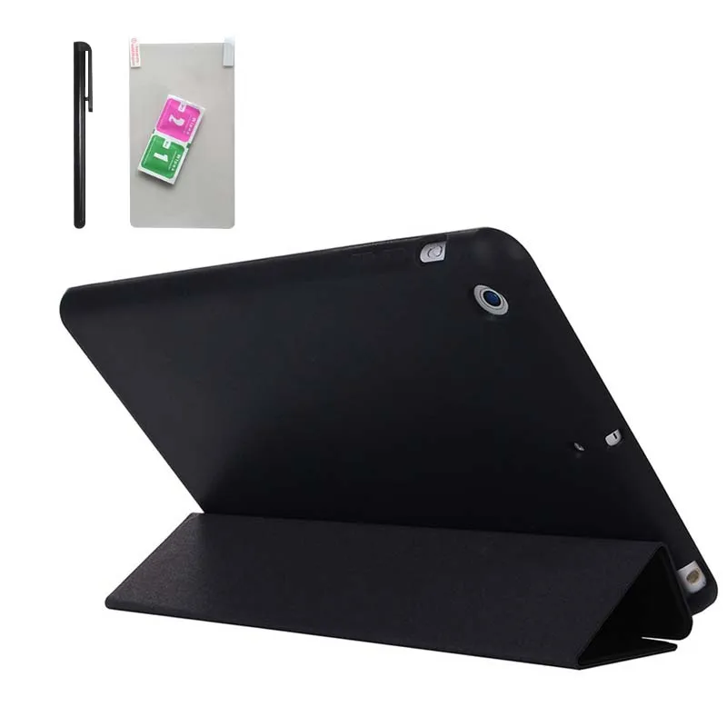 

2018 Luxury Ultra Slim Magnetic Stand PU Leather Cover Case For Apple iPad Mini 1 2 3 Retina intellectual dormancy ca +Film+ Pen
