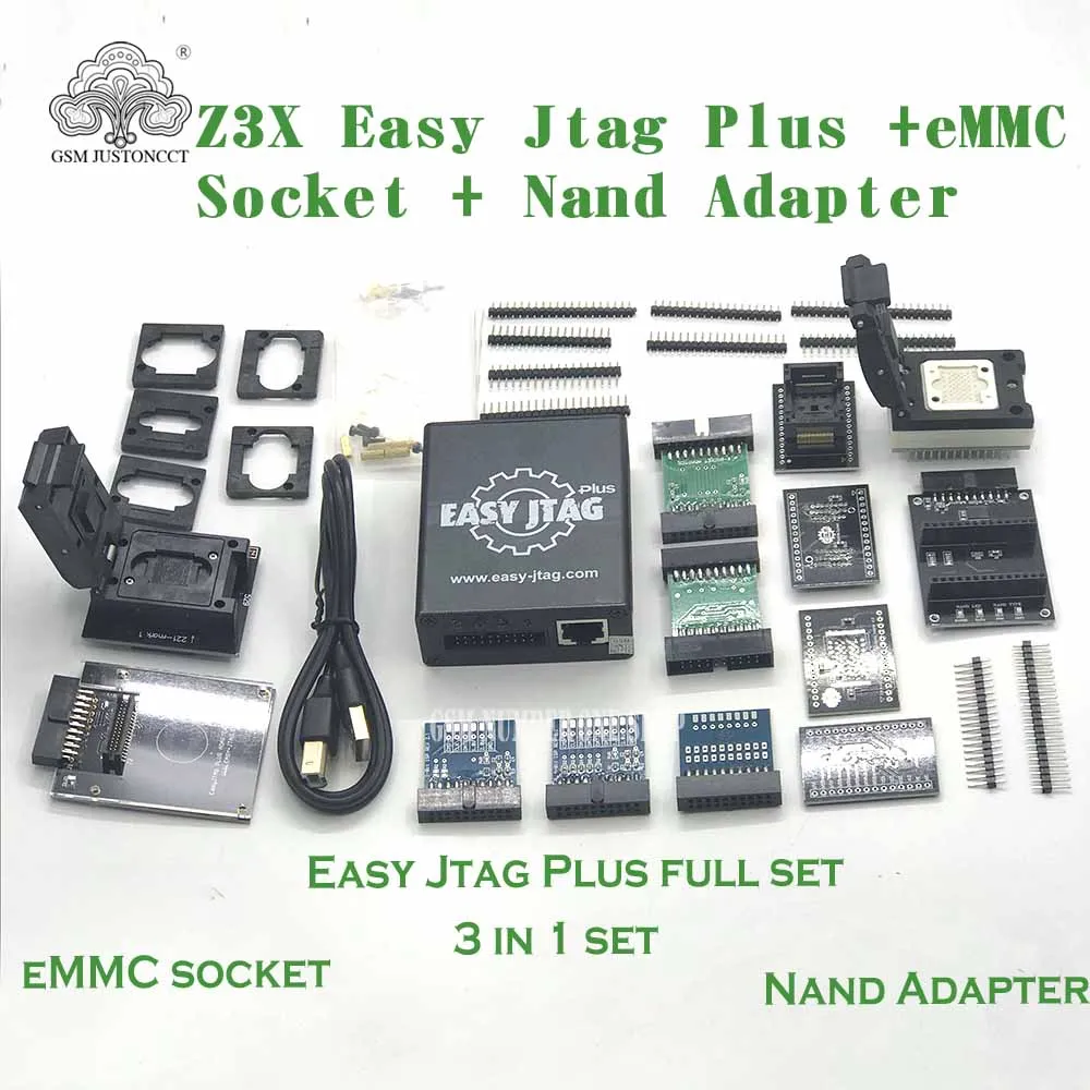 2020 оригинальная новая версия Полный набор легкий Jtag плюс коробка легко-Jtag + JTAG EMMC