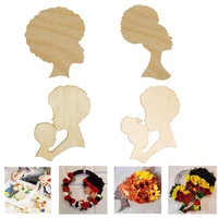 craft stencil mother pattern pendant diy wooden board african girl design mothers day gift