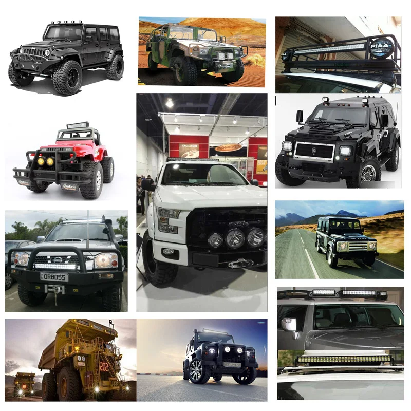 Светодиодная балка высокой интенсивности 20 дюймов 180 Вт 6000 К белая для автомобиля