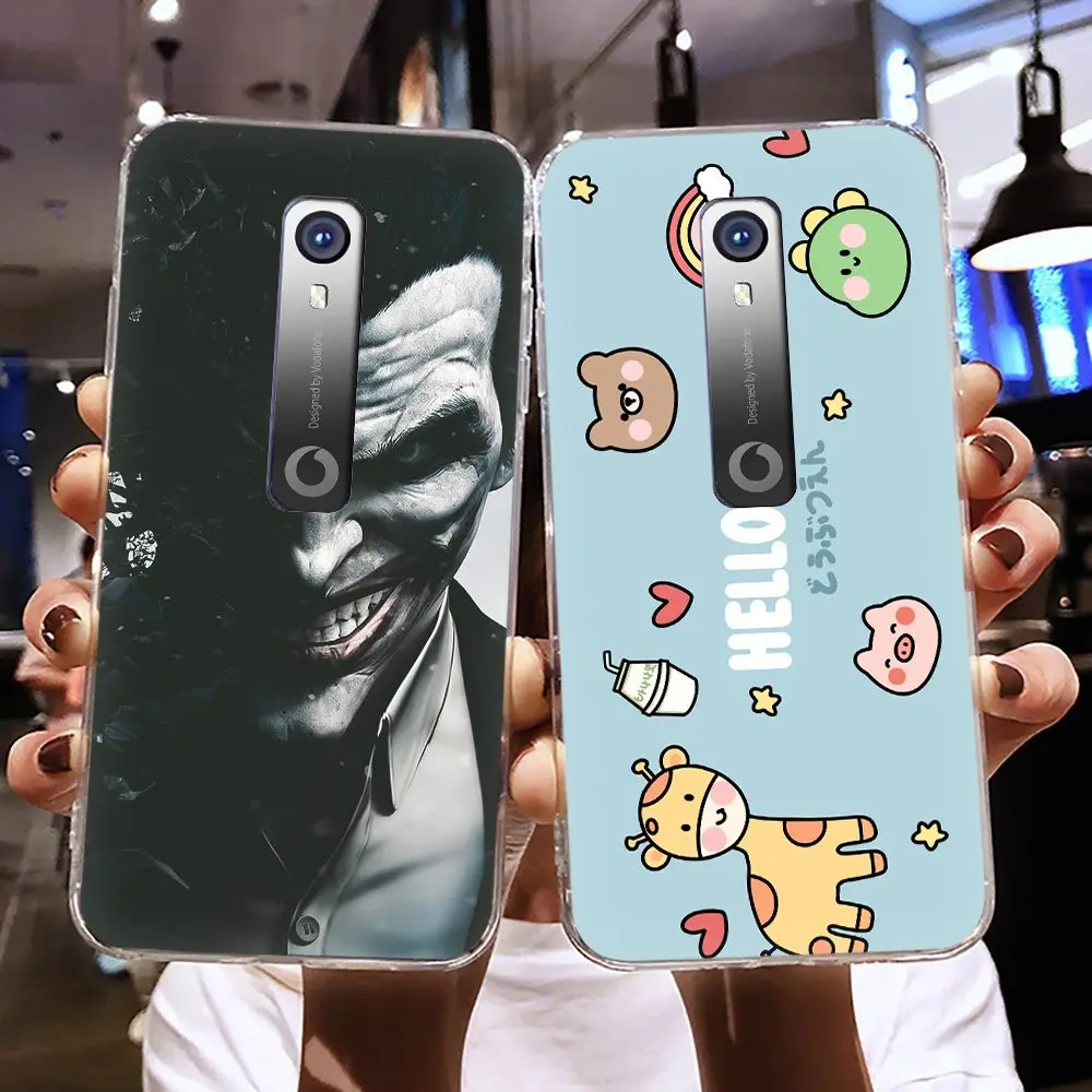 Роскошный мягкий чехол для телефона Vodafone Smart N10 задняя крышка оптом женщин и