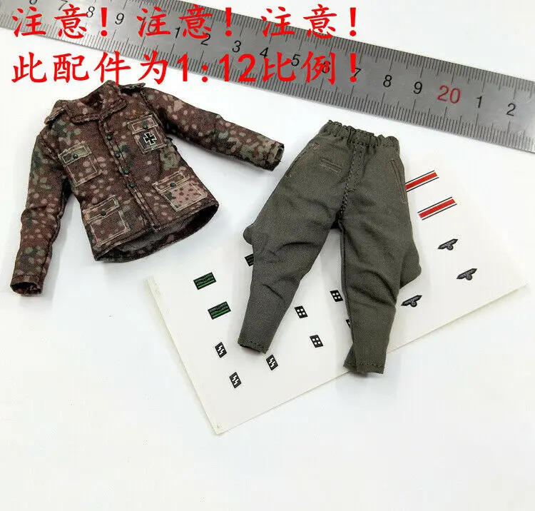 

PES003 1/12th Uniform Model for 6" Figure Toys