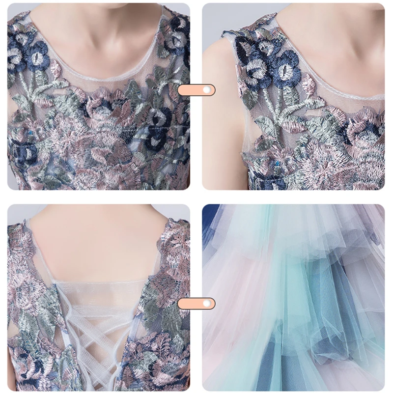 Детское длинное свадебное платье-русалка платье для девочек первого причастия