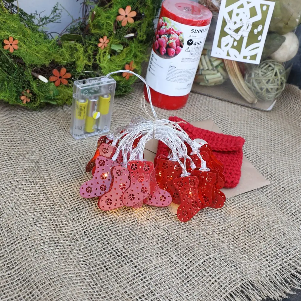 Рождественский Снеговик Санта Клаус красные носки стильный Сказочный настенный