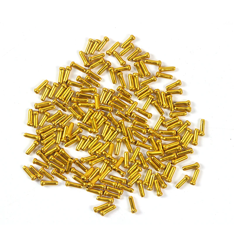 

500pcs Sleeve Brakes For Bicycles Brake Line And Derailleur For Bike Accessories Wire Cable End Caps Light Aluminum Tail