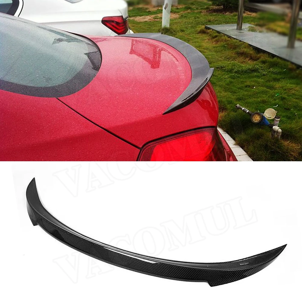 V Style 6 Series спойлер из углеродного волокна на задний багажник крылья для BMW F06 F12 F13 M6
