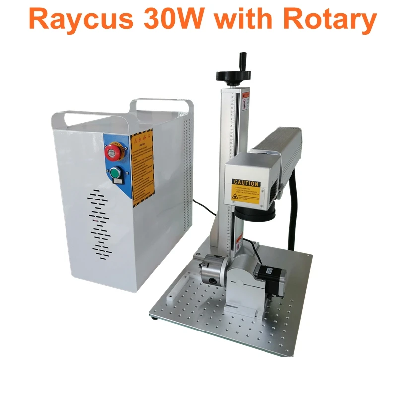20W 30W split Fiber Laser Marking Machine with raycus source Metal Engraving for all kinds of metal | Инструменты