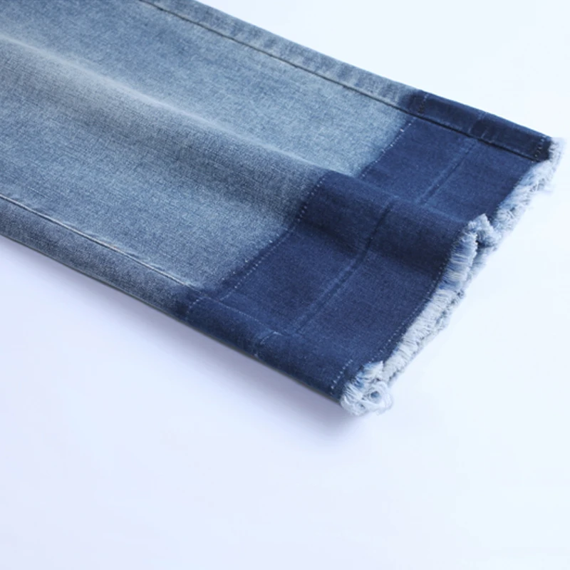 Xisteps 2020 New Women Jeans Wide Leg Straight Trousers High Strech Calf-length Pantalon Sexy Femme Loose Pant Plus Size