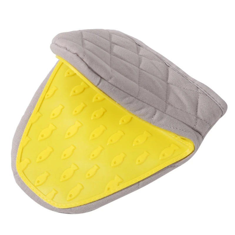 

Anti-Scalding Oven Gloves Mitts Potholder Kitchen Silicone Glove Tray Dish Bowl Holder Oven Handschoen Hand Clip