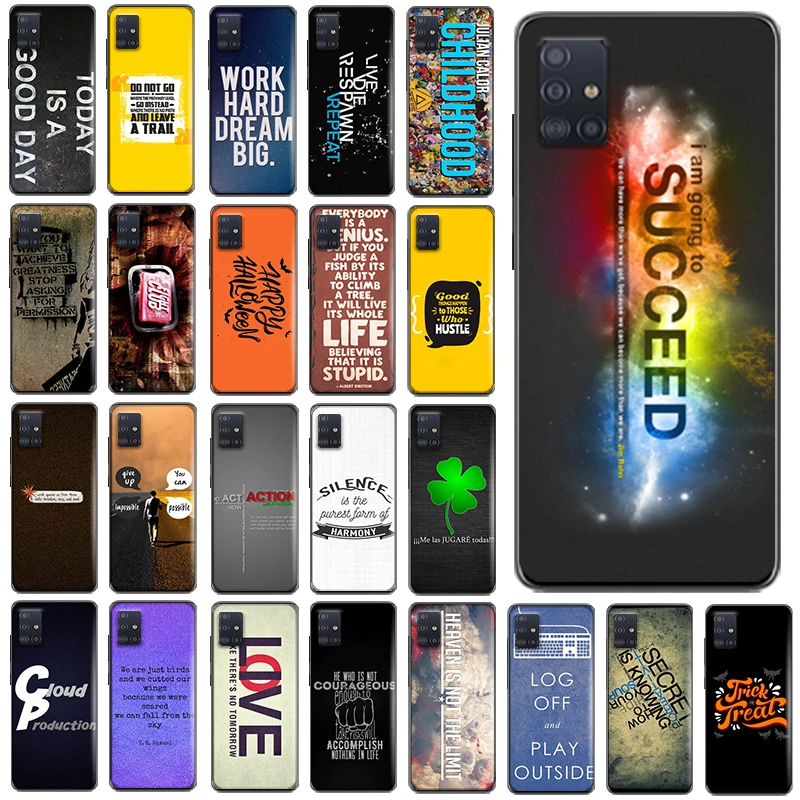 

Fashion Case For Samsung Galaxy A31 A51 A71 Phone Case Galaxy A71 A51 A31 Case Silicon Soft Tpu Back For Samsung A31 A51 A71