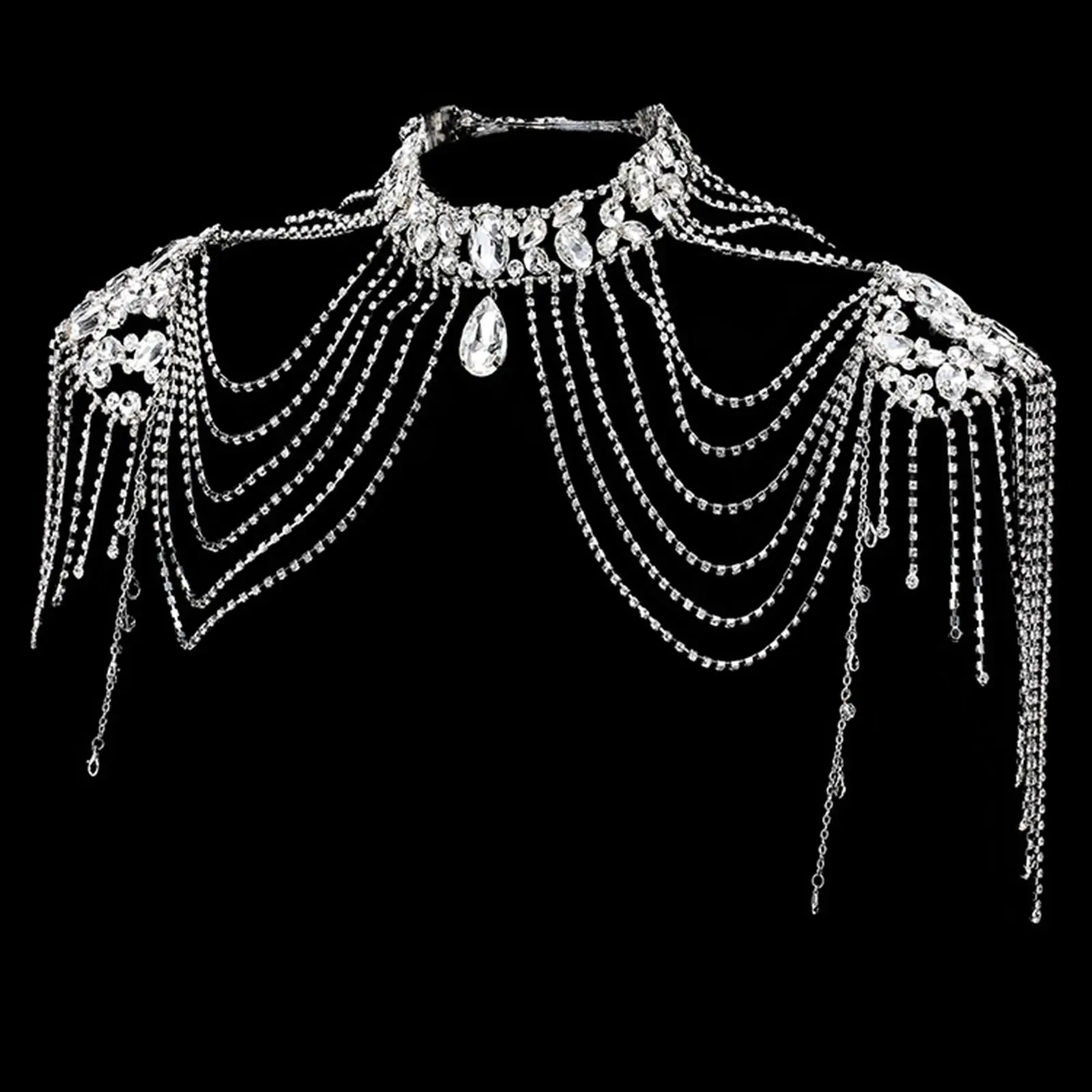 

Цепочка на плечо, ожерелье, Модный Купальник с жемчугом, регулируемые ювелирные изделия, аксессуары для выпускного вечера, 1 шт.