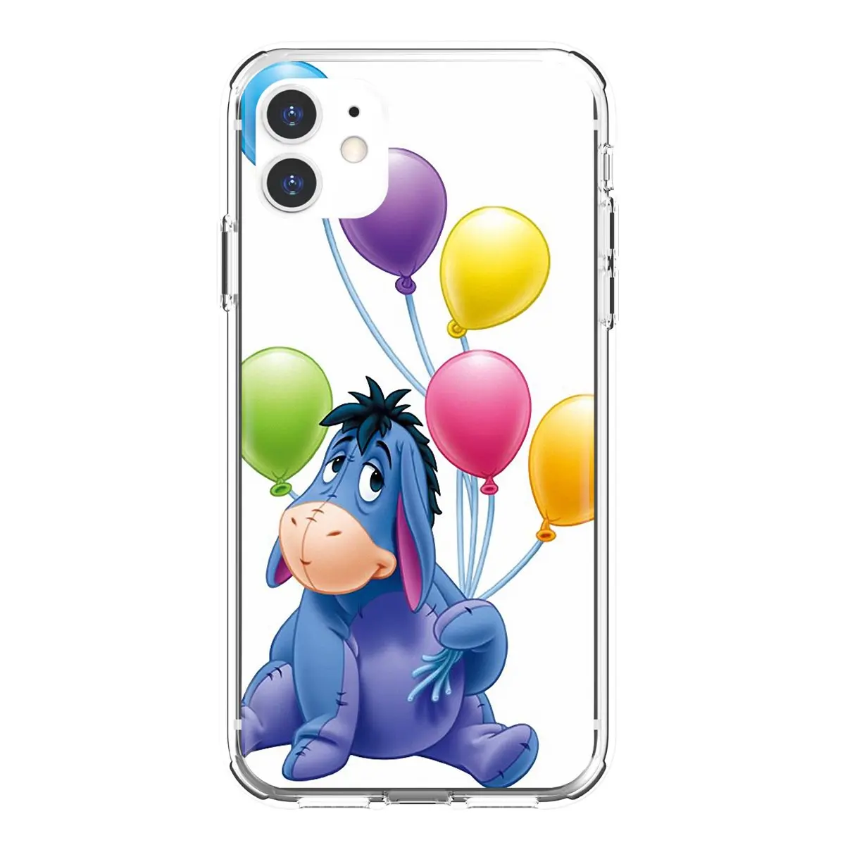 Soft Skin Cover cartoon-donkey-art-Eeyore For Apple iPhone 10 11 12 Pro Mini 4S 5S SE 5C 6 6S 7 8 X XR XS Plus Max 2020 | Мобильные