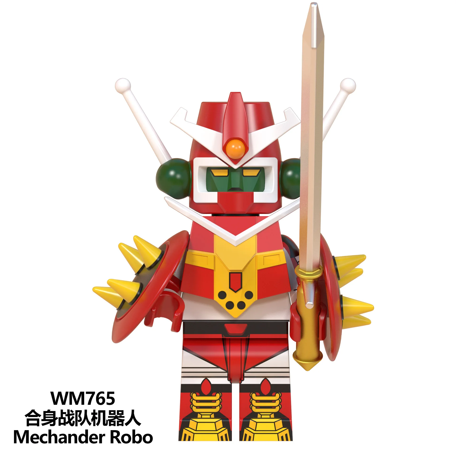 Voltes V Daimos Mechander Robo Com Battler аниме строительные блоки мазингер Z Voltron Beast King Predator