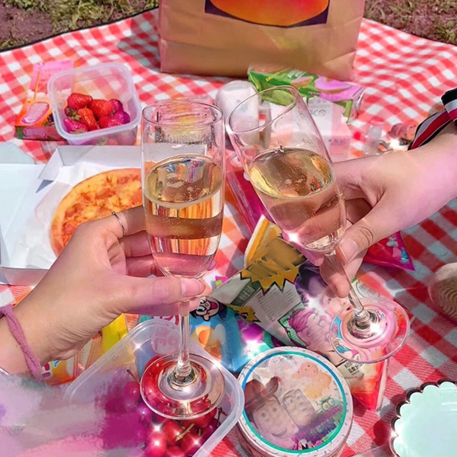 

Waterproof Picnic Blanket Plaid Printing Folding Camping Mat Mattress Portable Lightweight Mat Outdoor Picnic Mat Sand Beach Mat