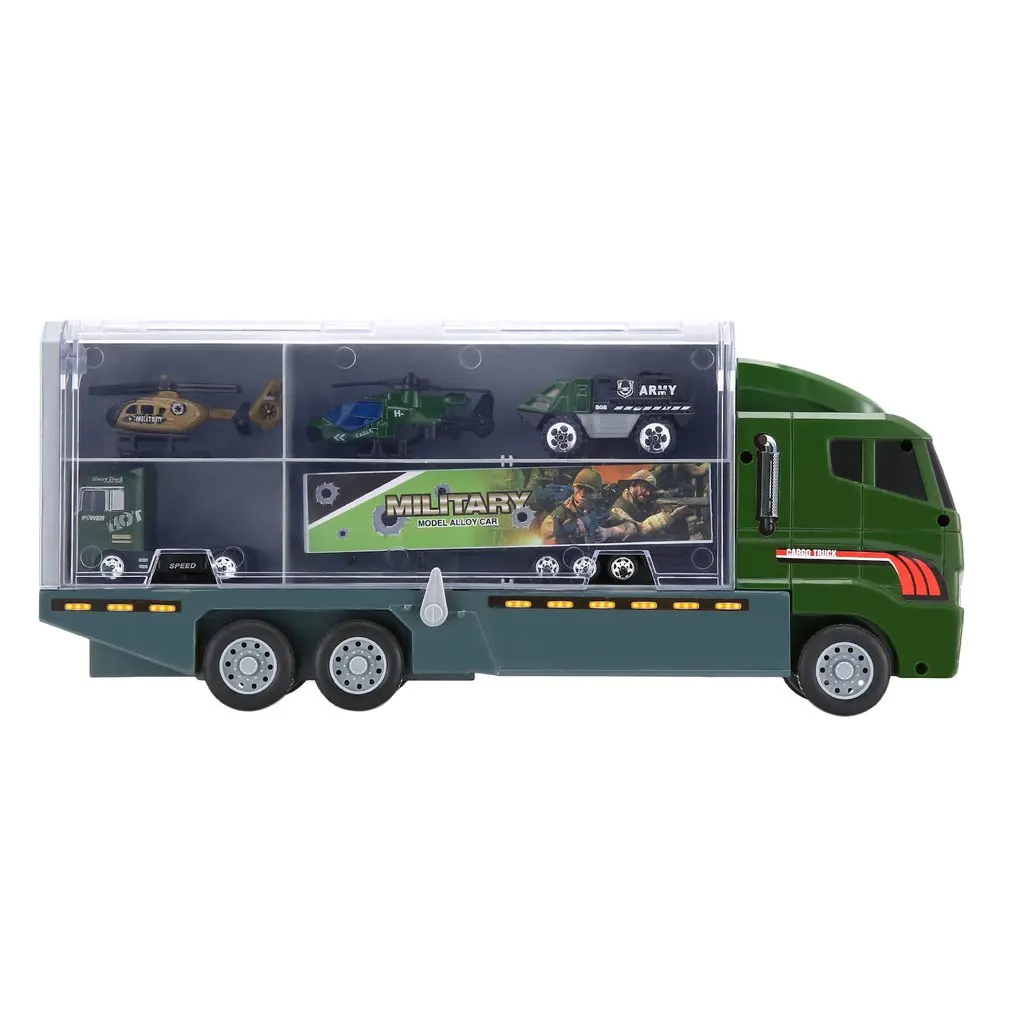 11 шт. детская игрушка катапульта боевой контейнер грузовик коробка для хранения