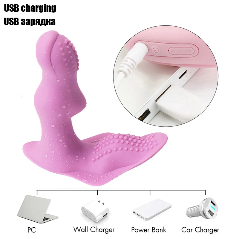 Беспроводные Беспроводной Вибратор Секс игрушки для женского мастурбирования USB