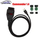 Для VAG K + CAN Commander 1,4 PIC18F25K80 FTDI FT232RQ чип для AUDIVWSkodaSeat для VAG K + CAN 1,4 K-Line Commander