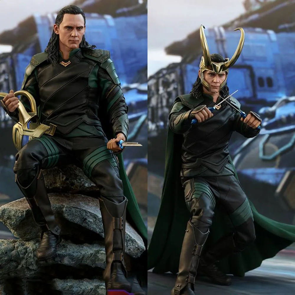 

Hot Toys MMS472 1/6 Collectible Full Set Thor Loki Action Figure Model Toy Doll for Fans Holiday Gifts