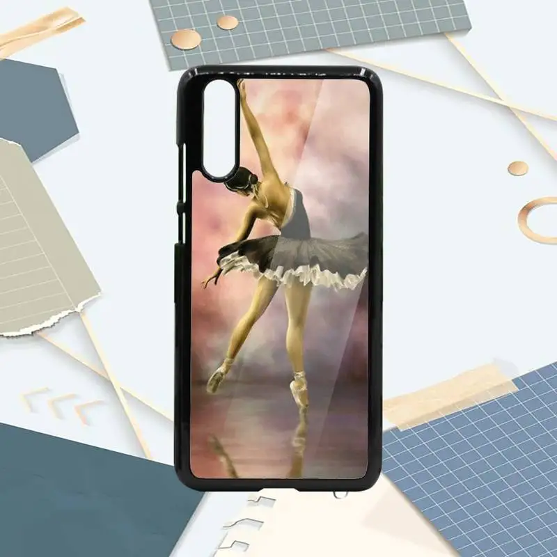 

Ballerina Dance Ballet Girl Shoes Phone Cases PC For Samsung galaxy S note 8 9 20 10 e lite2019 plus pro ultra