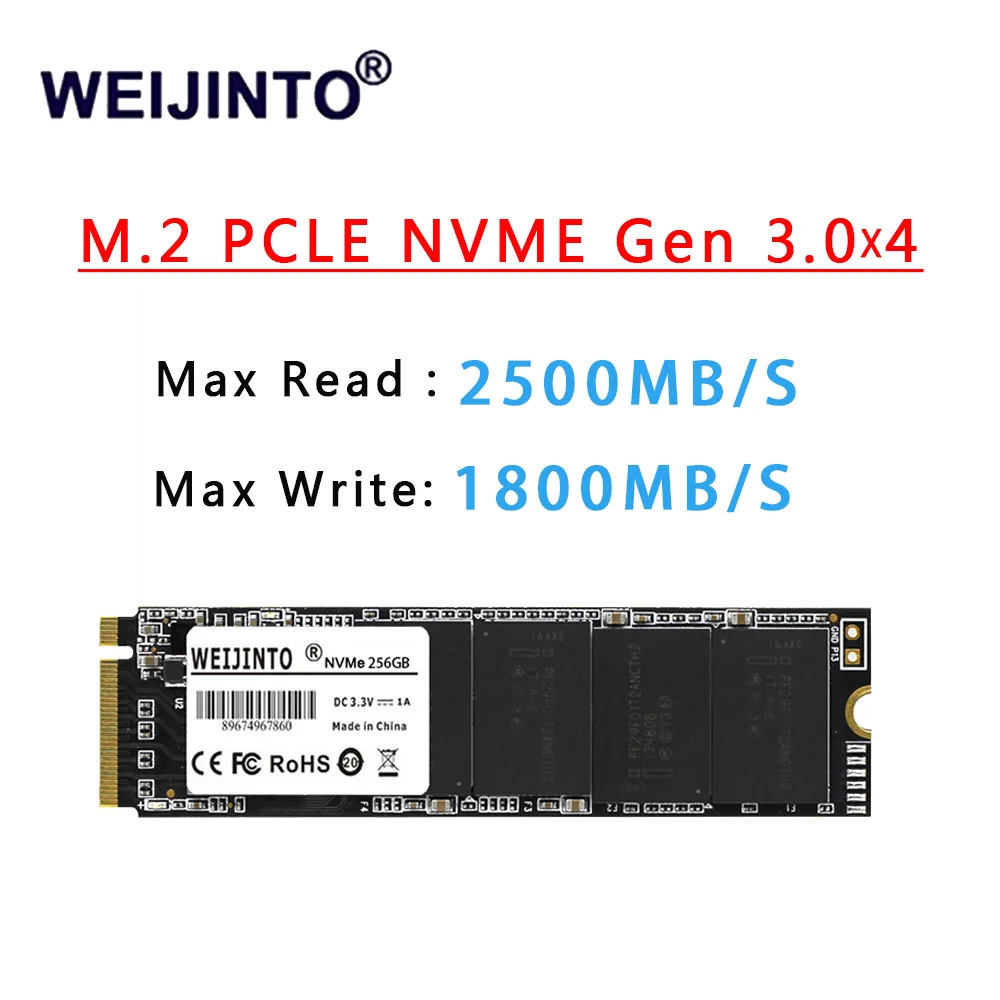 Ssd-накопитель M2 PCIe nvme 256 ГБ 128 512 ТБ PCI expsy 1 2280 мм внутренний жесткий диск для