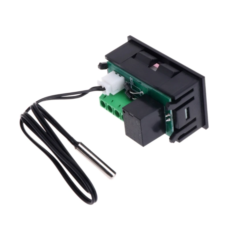 

Цифровой термостат FurnishingNICE W1218, 12 В постоянного тока, регулятор температуры для инкубатора с красным зондом