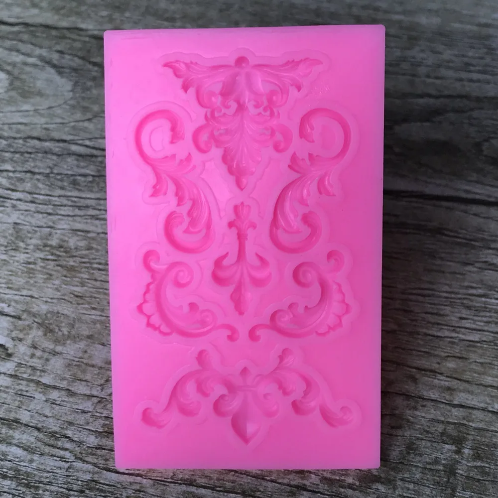 Рельефная силиконовая 3D форма для помадки украшение торта искусственные