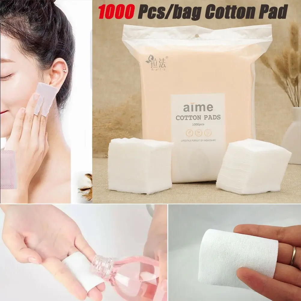 

Nail Art Accessories Non-woven Skin Care Cozy Soft Nail Wipes Cosmetic Cotton Pads Makeup Remover Face Cleaner