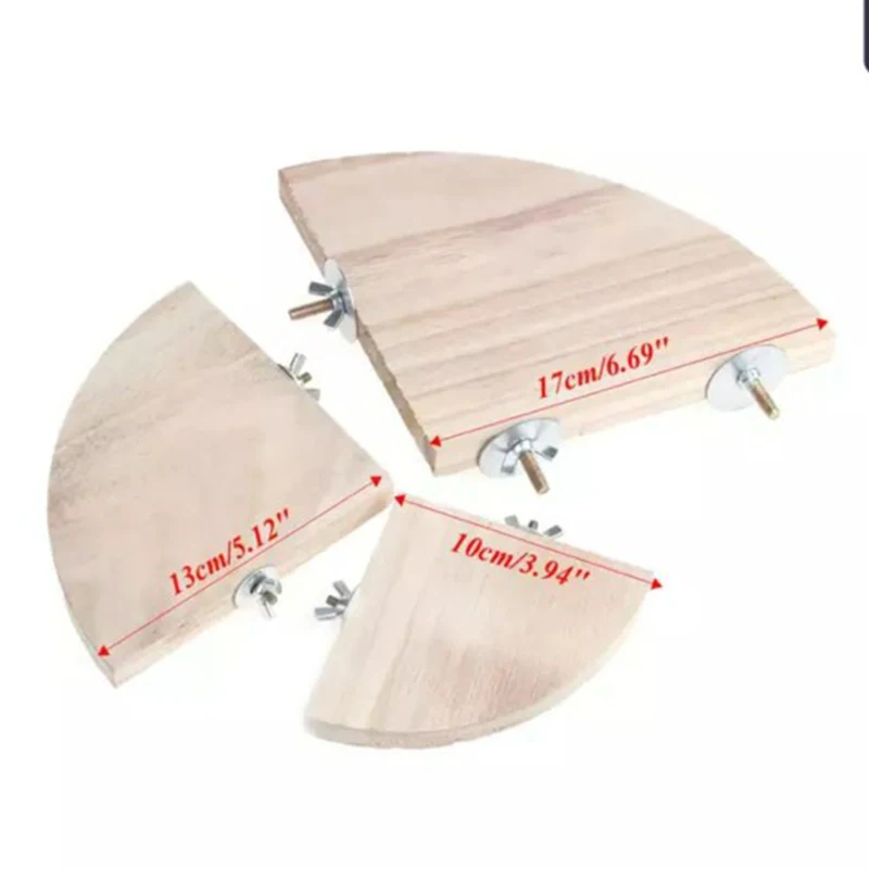 Деревянная платформа для прыжков хомяков птиц попугаев домашних животных