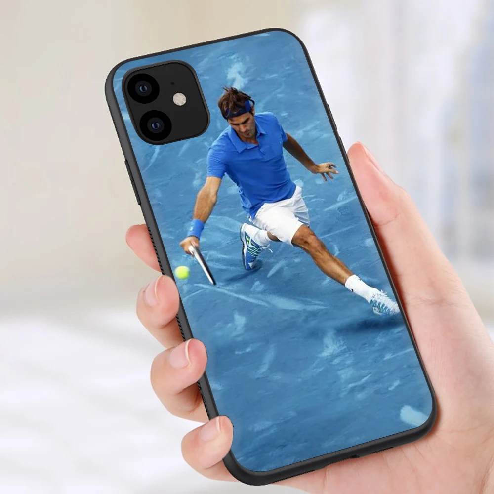 Мягкий силиконовый чехол для телефона Роджер Федерер чехол для iPhone 5 5S SE 6 6S 7 8 plus X XR XS 11 Pro Max - Цвет: B3