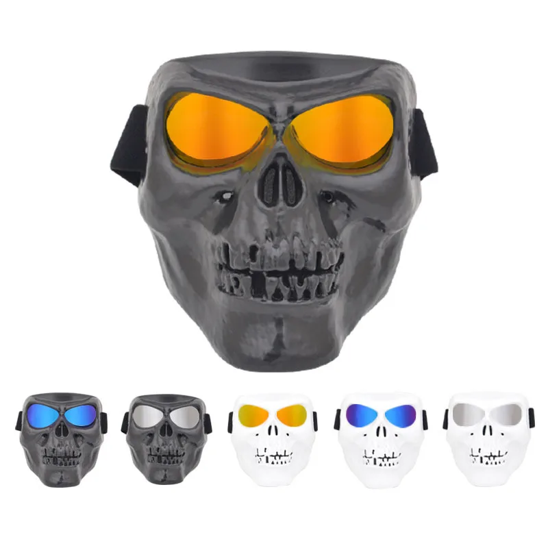 

Очки маска/мотоциклетные очки для пересеченной местности/маска с черепом/очки для верховой езды/очки с защитой от песка