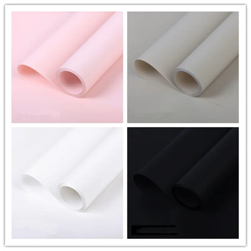 

58cmx11yards Solid Color Roll Art Paper Waterproof Flowers Wrapping Paper Gift Flowers Bouquet Packaging Supplies Materials