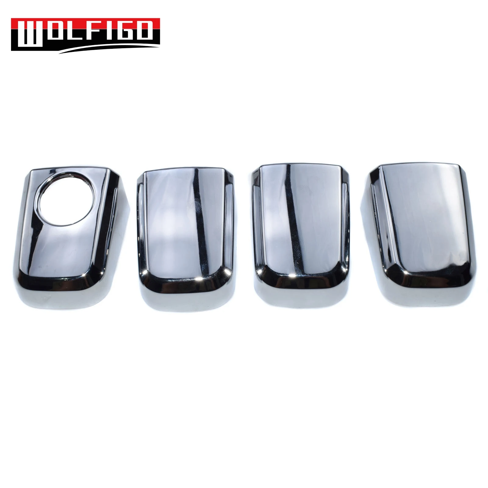 WOLFIGO 8 шт. хромированная накладка на дверные ручки для Chevrolet Cruze 11 14 Sonic 07 10 Aveo Fit 2009