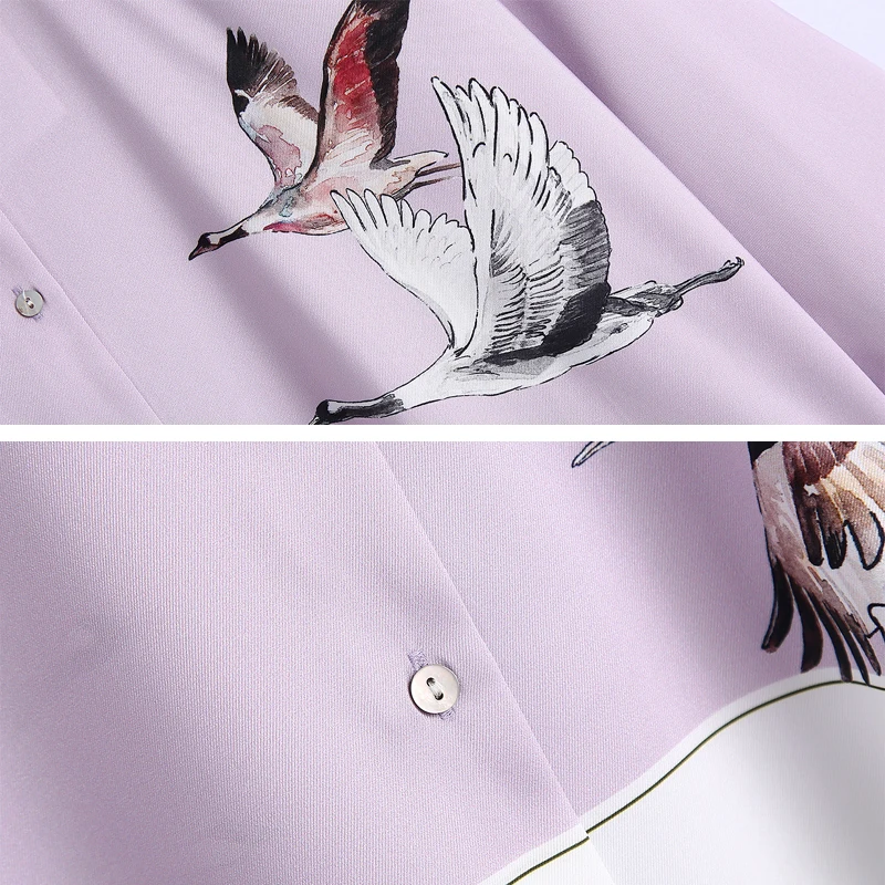 

New 2020 women vintage animal print blouse shirts Office ladies chic chemise blusas femininas casual loose tops Fashion YT926