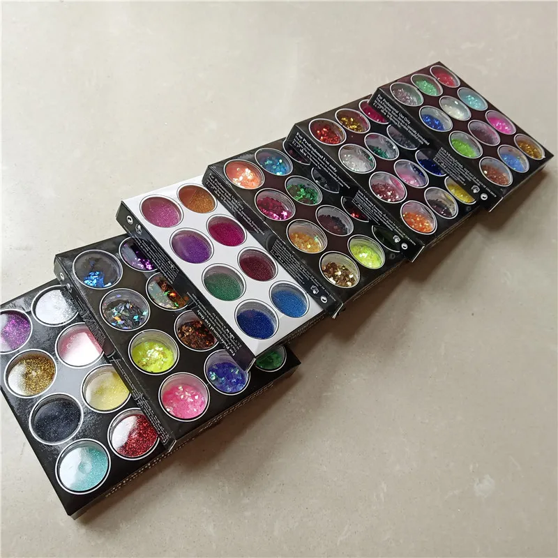 24/45/72 цвета Алмазный мерцающий блеск пудра для временных татуировок татуировки