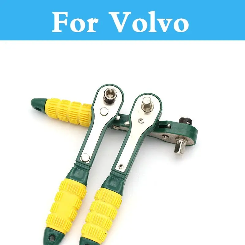 

Мини трещотка, набор прямоугольных отверток, четверть полюса, гаечный ключ для Volvo V90 Xc90 S60l Xc60 Xc-Classic S90 S60l